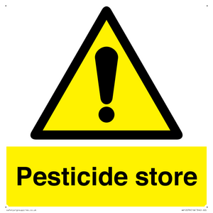 Pesticide store
